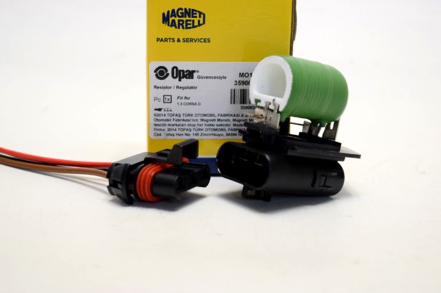 Grande Punto Elektrofan Kademe Rezistörü Marelli Soketli 55703589