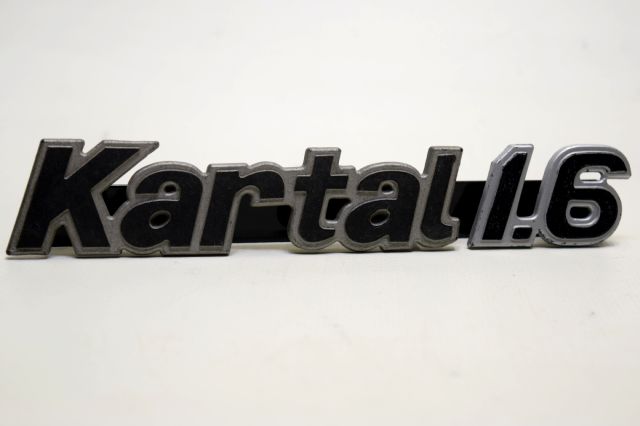 Bagaj Kapağı Kartal 1.6 Yazı Takımı